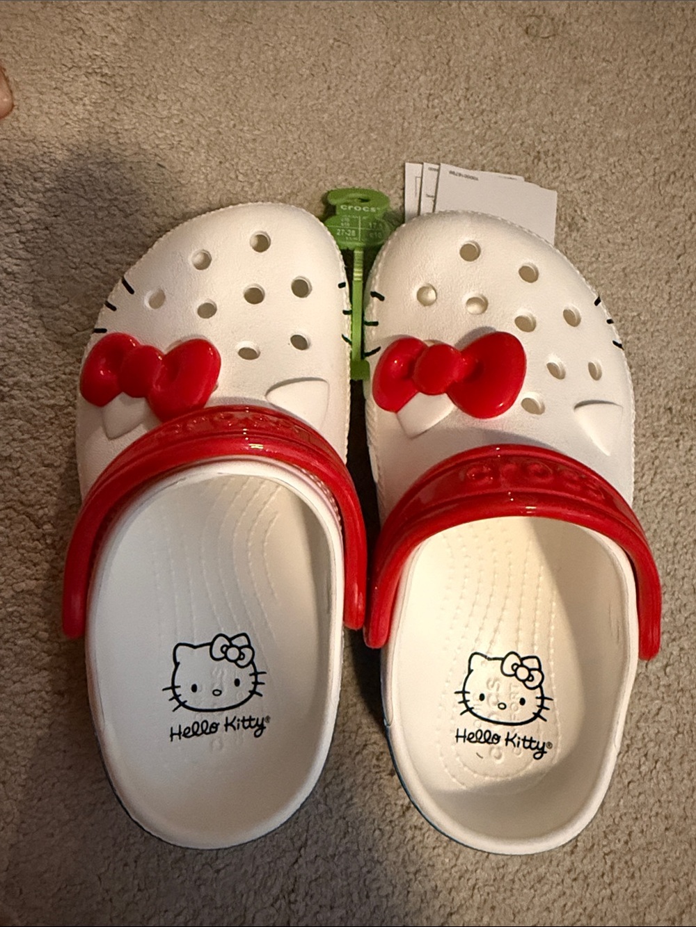 Hello Kitty crocs